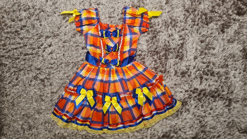 Vestido Lindo e Colorido