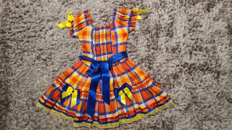 Vestido Lindo e Colorido